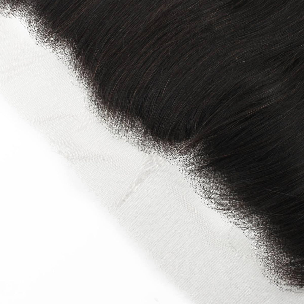 Brazilian Straight 13x4 HD Lace Human Hair Frontal by Private Label