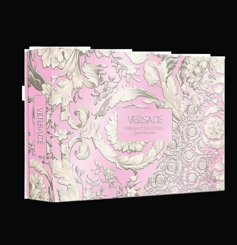 Bright Crystal By Versace For Women 4Pcs Set EDT Spray by perfumesandrea