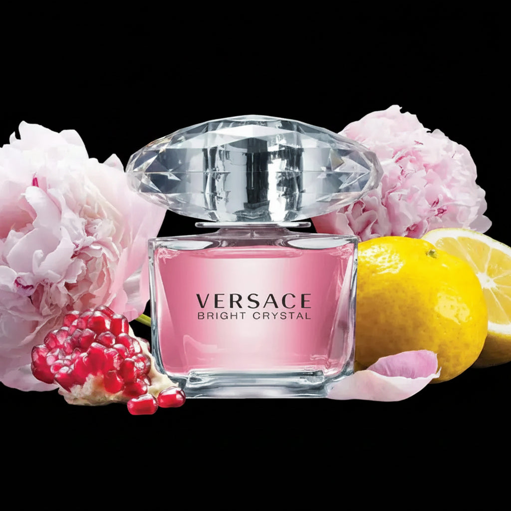 Bright Crystal By Versace For Women 4Pcs Set EDT Spray by perfumesandrea