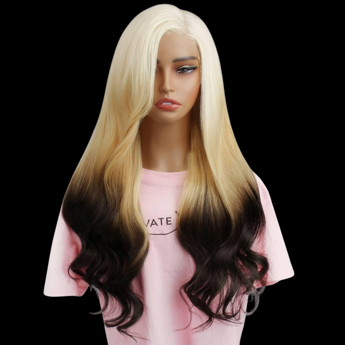 Brooklyn Glueless 5x5 HD Lace Professionally Colored 100% Human Hair Closure Wig by Private Label