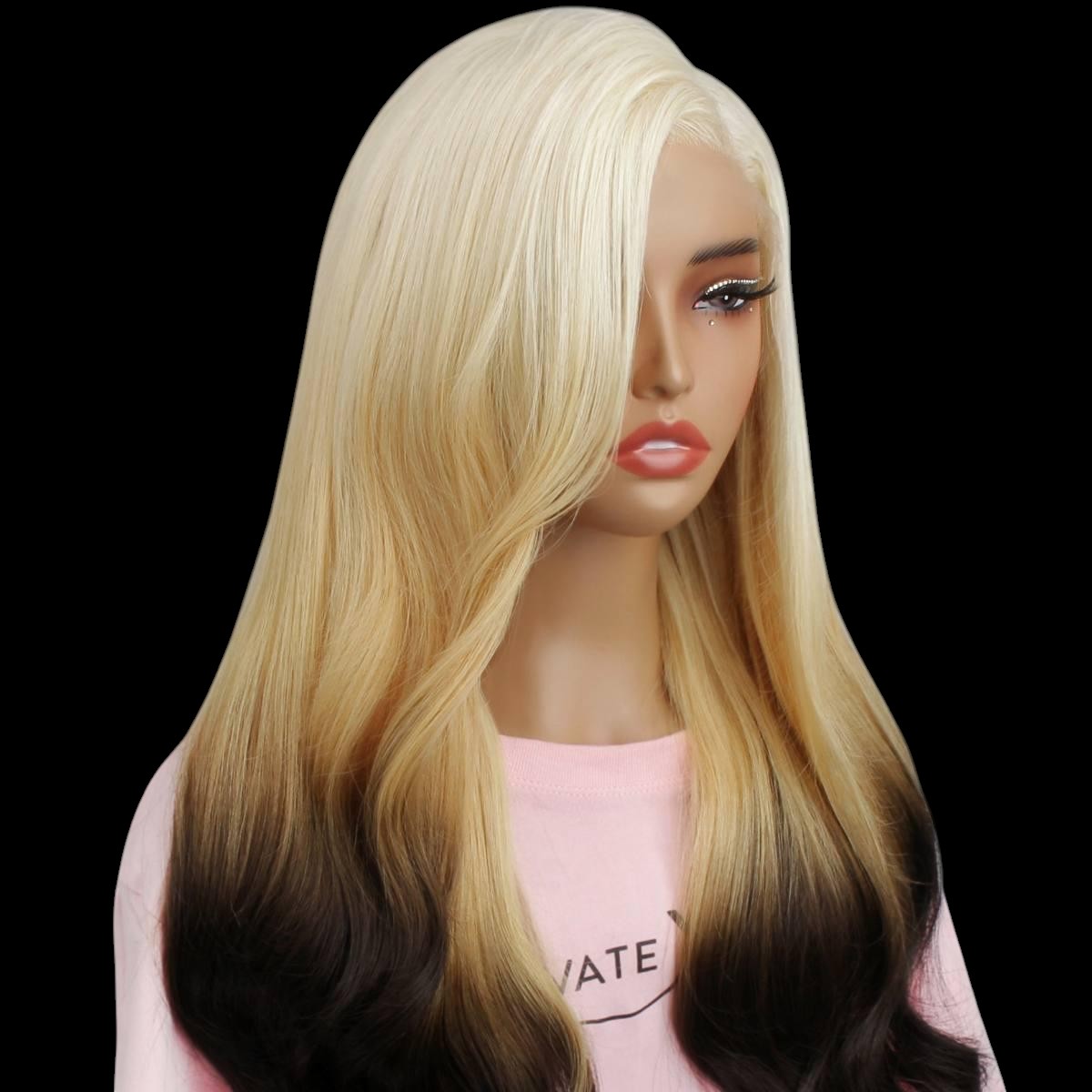 Brooklyn Glueless 5x5 HD Lace Professionally Colored 100% Human Hair Closure Wig by Private Label