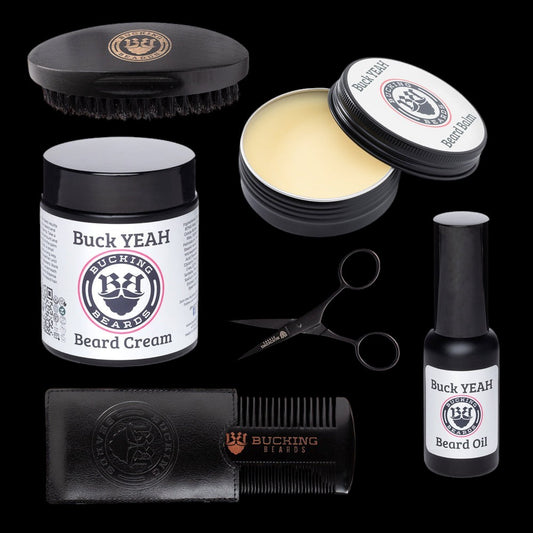 Men's Beard Grooming Set, 4 Pieces - AetherLux.Shop