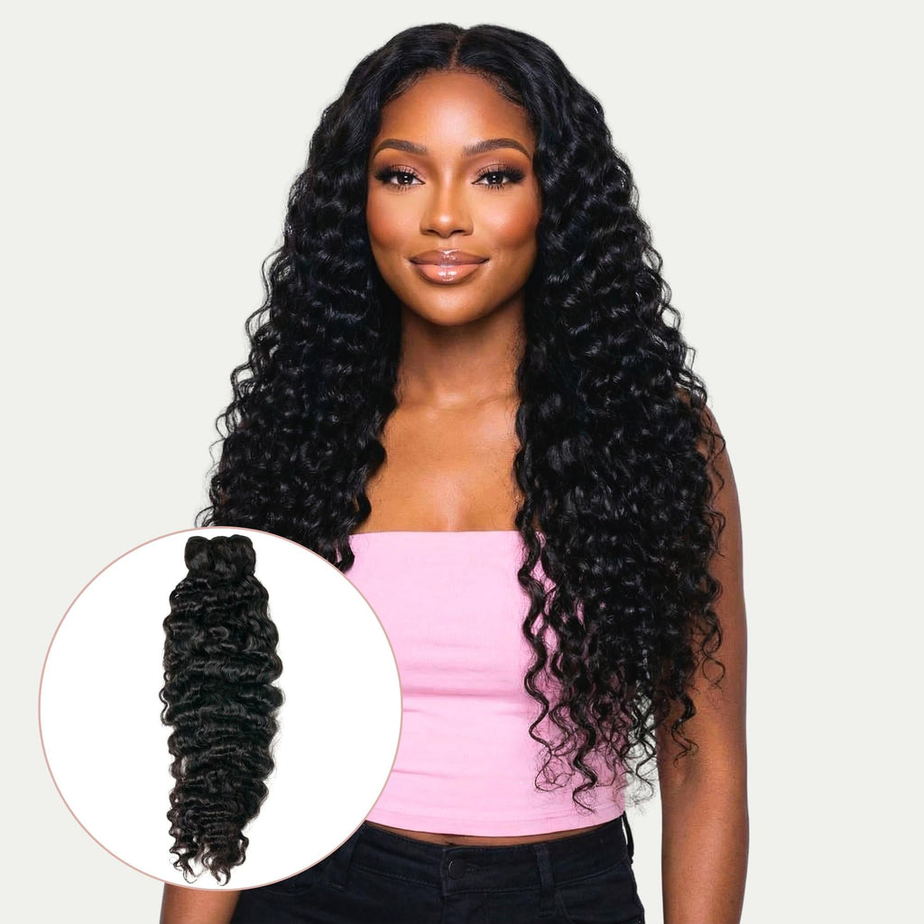 Burmese Curly 100% Human Hair Bundles by Private Label