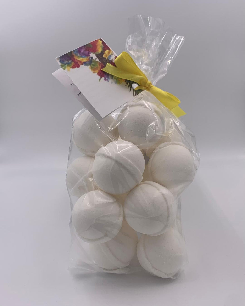 14 bath bombs (select from over 100 fragrances) our Little Bag of Balls (Fragrances A thru D) by Spa Pure