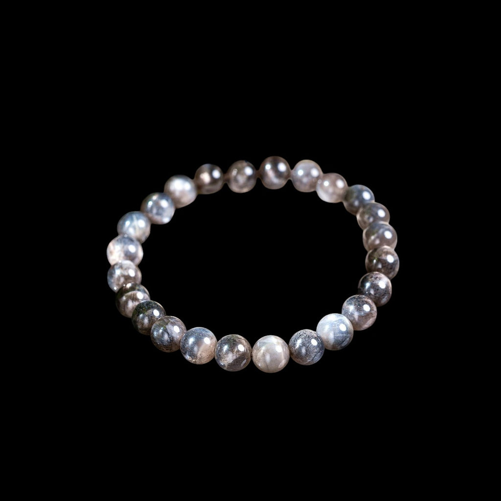 The Empath’s Cord Cutter – Black Moonstone Bracelet by Conscious Items