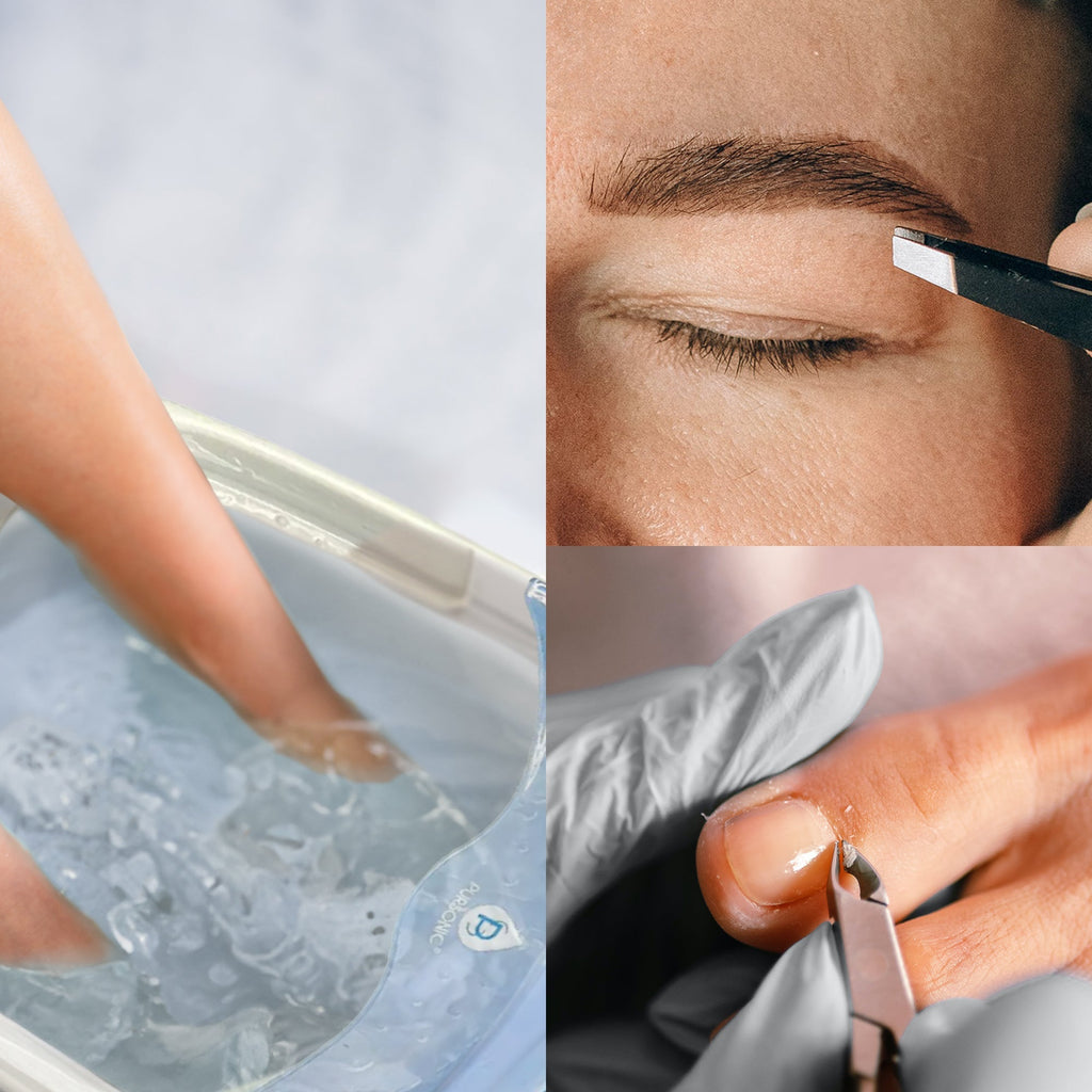 Ultimate Home Spa and Grooming Bundle (Foot Spa Massager + Salon Quality Manicure Tool Kit + Precision Perfection Bundle) by Pursonic by VYSN