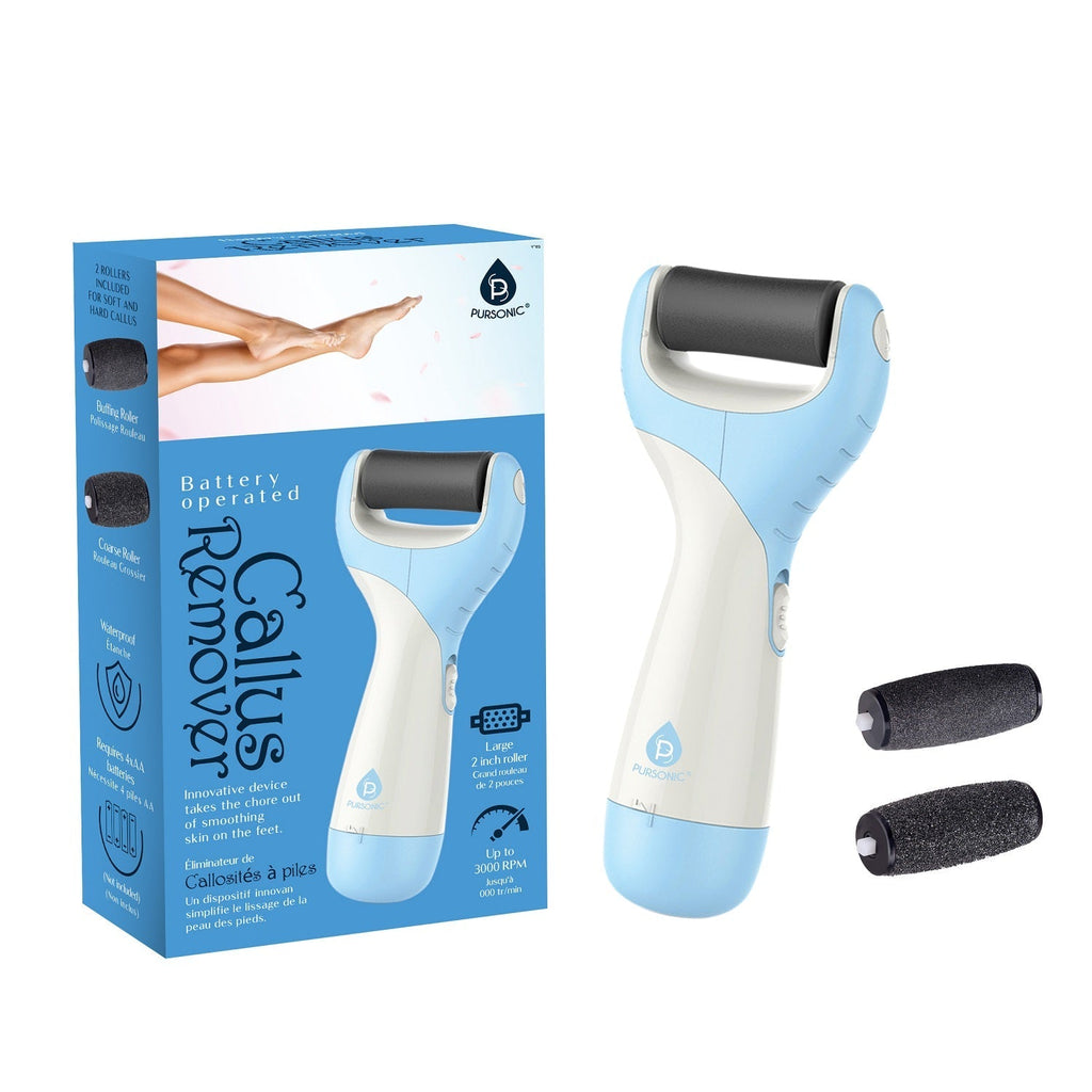 Pedi Perfect Foot File Battery Operated Callus Remover Tool by Pursonic by VYSN