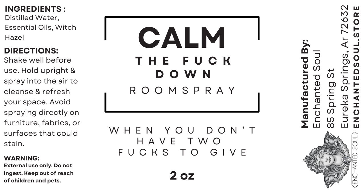 Calm the Fuck Down Room Spray