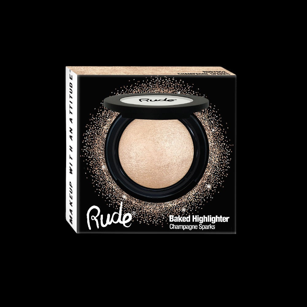 RUDE Baked Highlighter - Champagne Sparks by VYSN