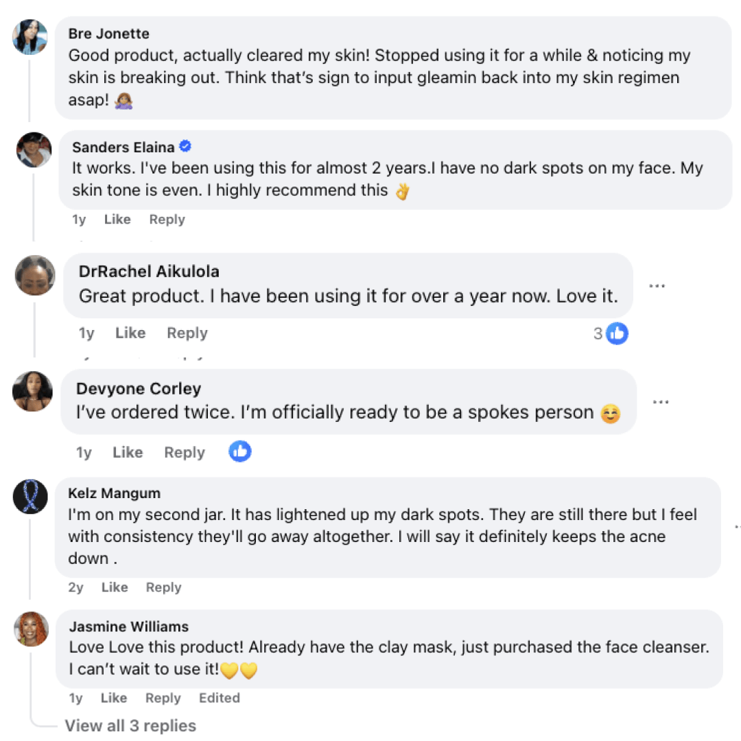 Vitamin C Clay Mask by Gleamin