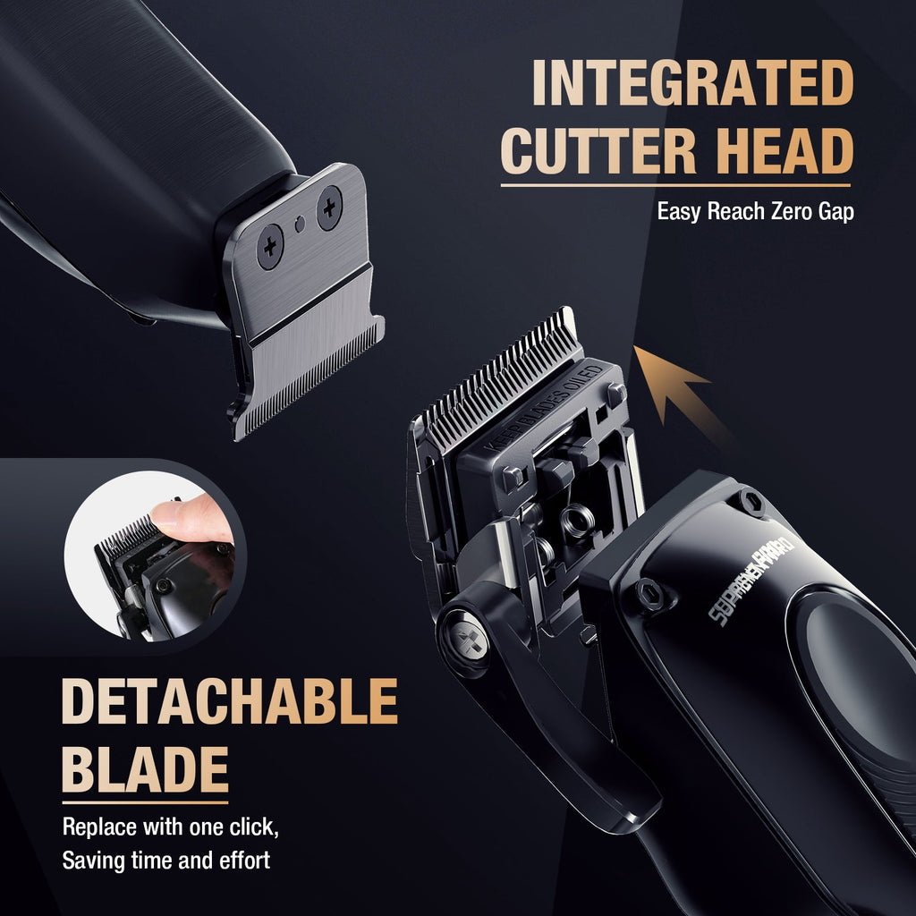 The Black Onyx Clipper and Trimmer Set-Supplier-specific by SUPRENT US