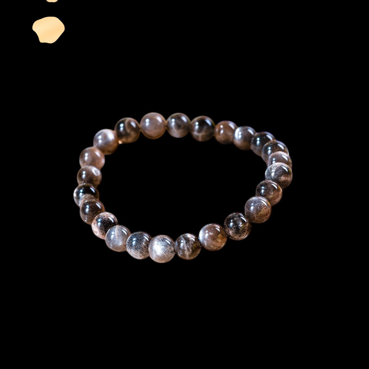 The Empath’s Cord Cutter – Black Moonstone Bracelet by Conscious Items