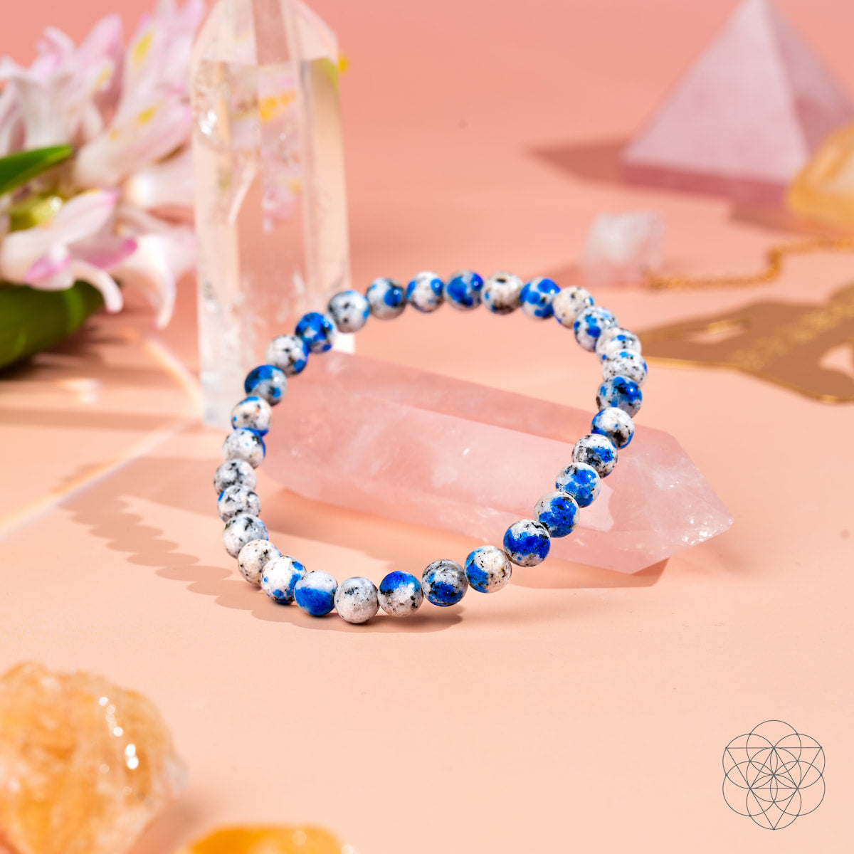 Rare K2 Stone Bracelet of Spiritual Adventure | 6mm by Conscious Items