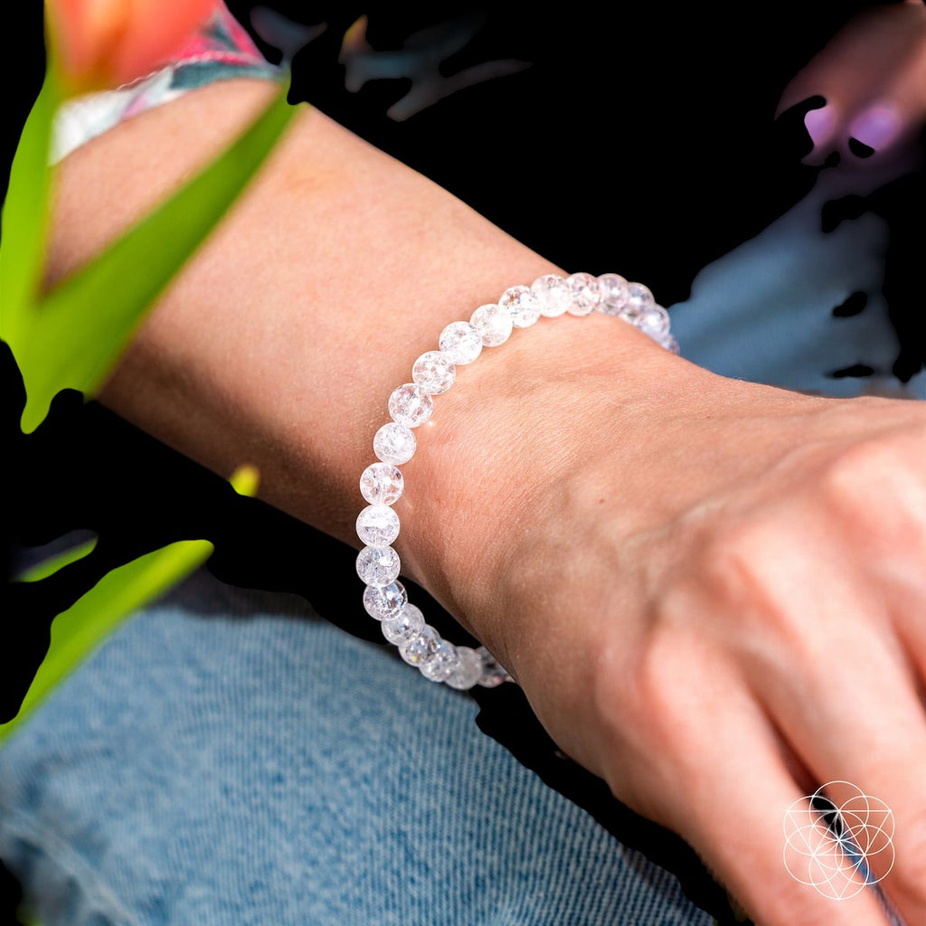 Emotional Ice Bath – The Ice Quartz Bracelet | 6mm by Conscious Items