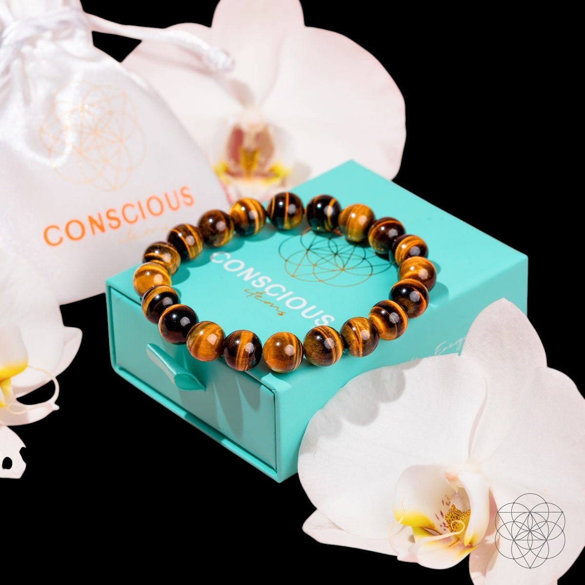 Built to Win – 7A Grade Tiger’s Eye Bracelet by Conscious Items