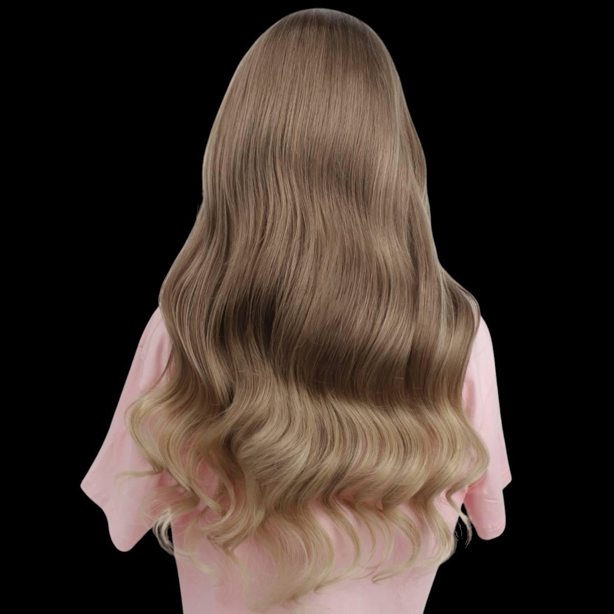 Cora Glueless 5x5 HD Lace Professionally Colored 100% Human Hair Closure Wig by Private Label