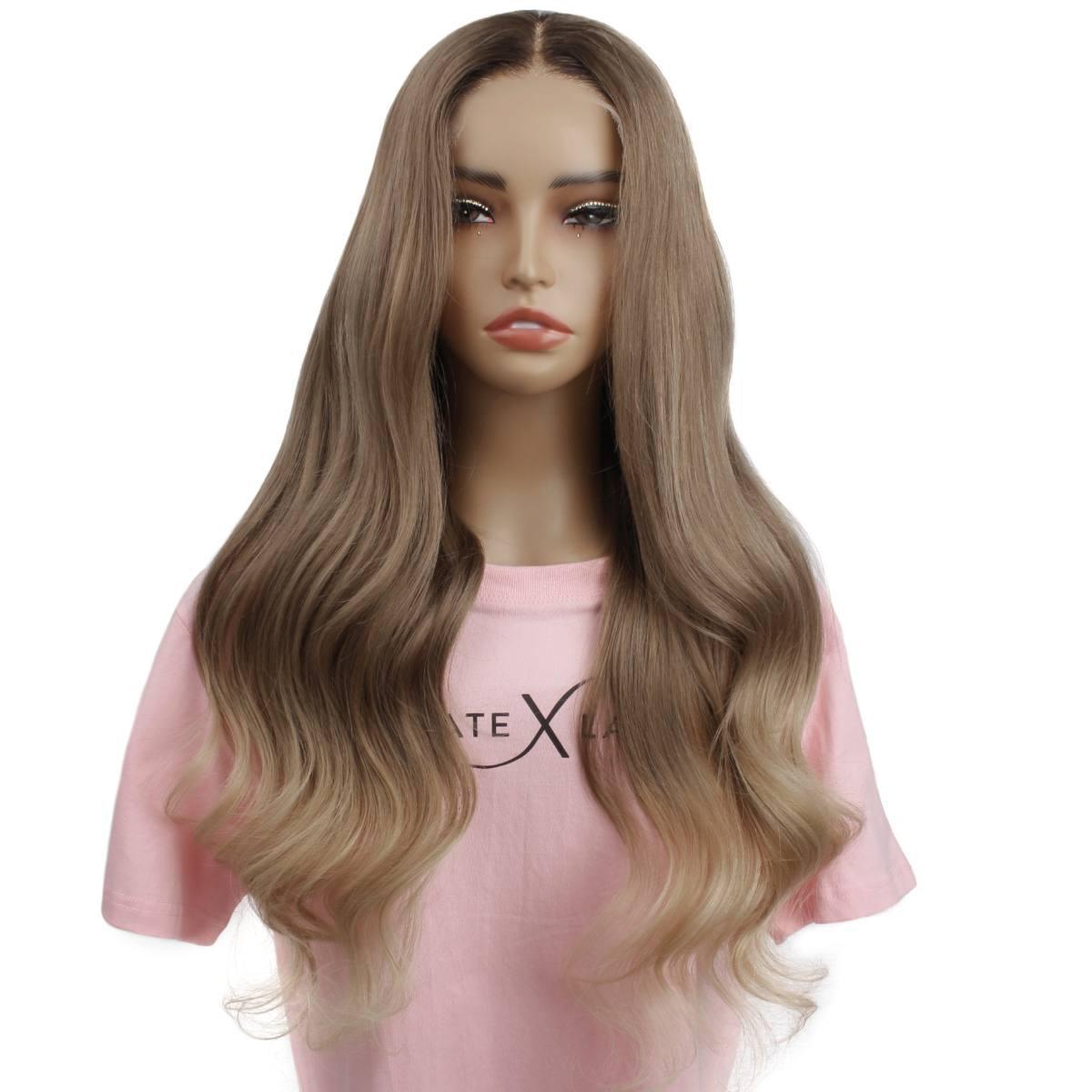 Cora Glueless 5x5 HD Lace Professionally Colored 100% Human Hair Closure Wig by Private Label
