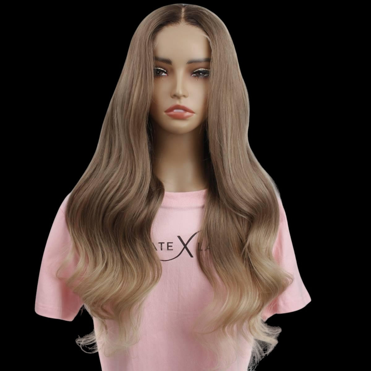Cora Glueless 5x5 HD Lace Professionally Colored 100% Human Hair Closure Wig by Private Label