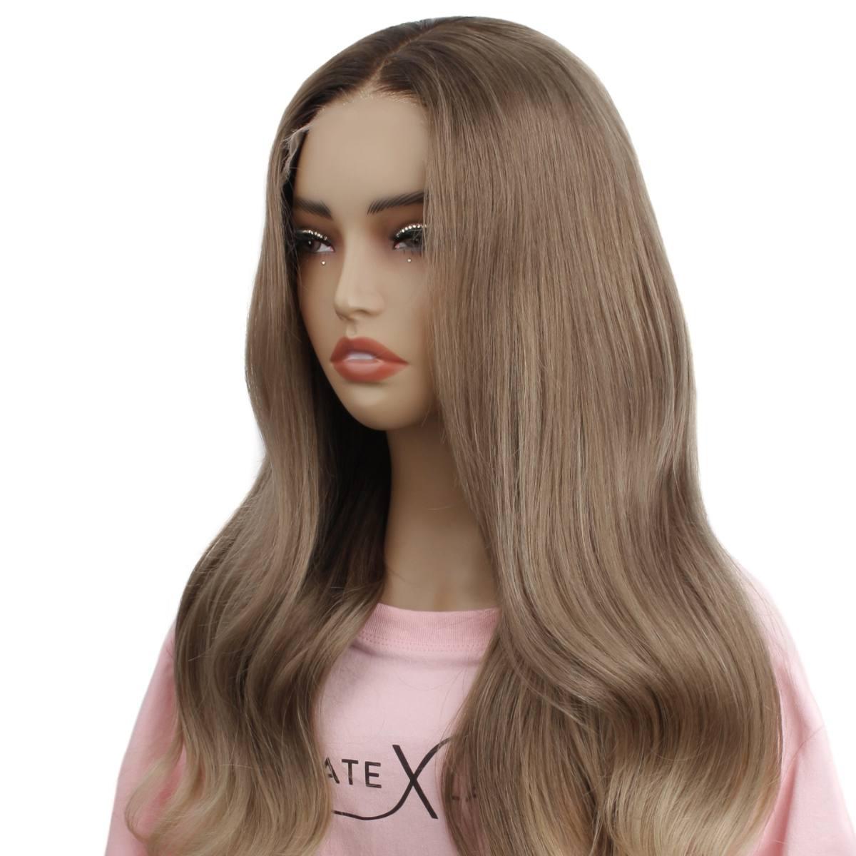 Cora Glueless 5x5 HD Lace Professionally Colored 100% Human Hair Closure Wig by Private Label
