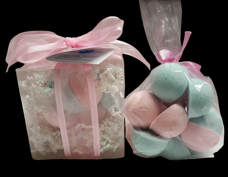 Cotton Candy 14-pack Bath Bomb Gift Set by Spa Pure