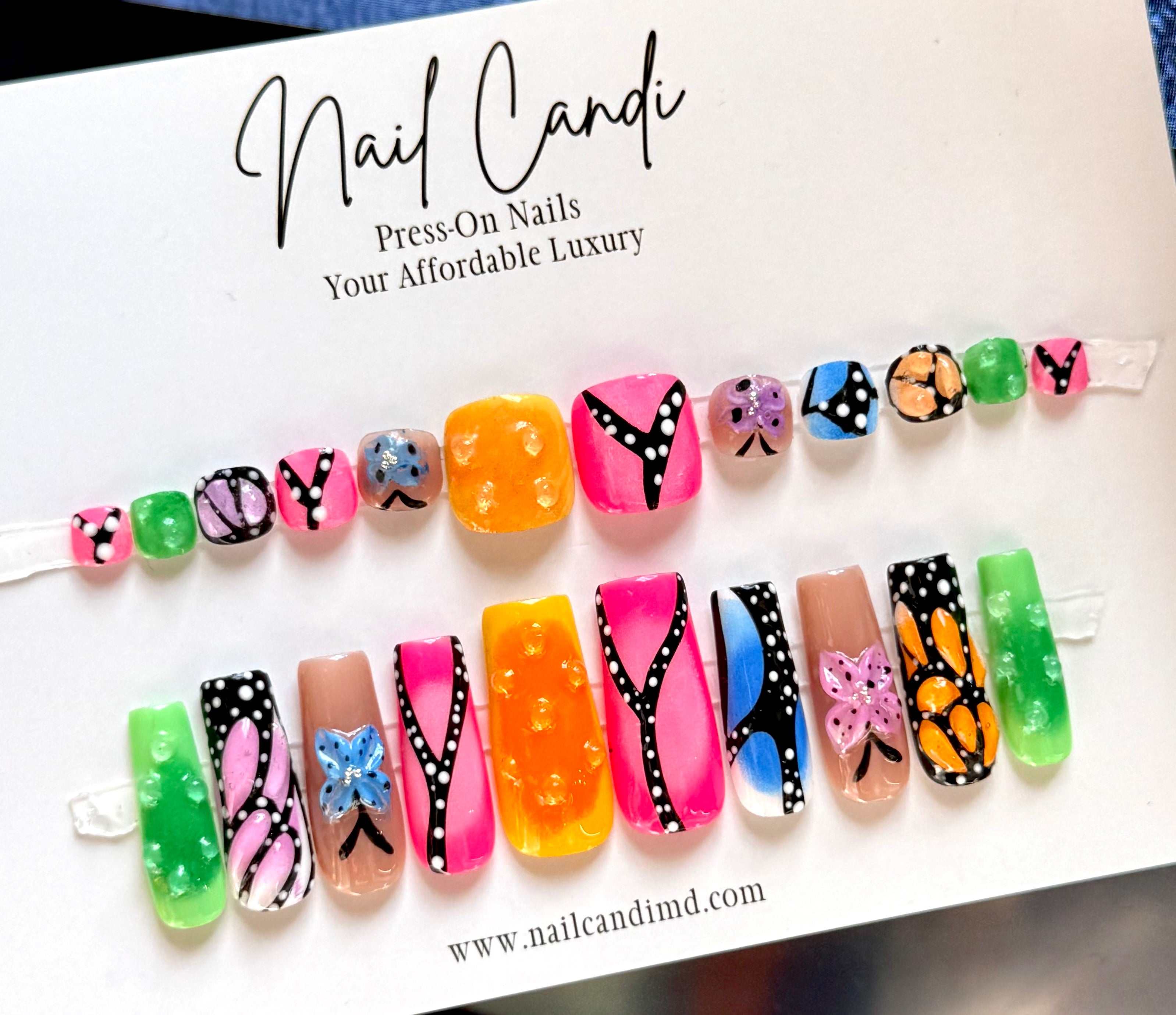 MP36 - Handmade Gel Mani & Pedi Set