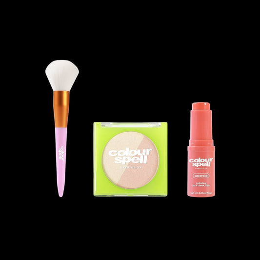 #Glowup Collection- Highlight, Blush & Brush by ColourSpell