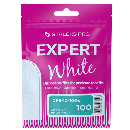 STALEKS PRO EXPERT 10 REPLACEABLE ABRASIVE KIT FOR PEDICURE RASPS(30 PCS) DFE-10 - STALEKS™
