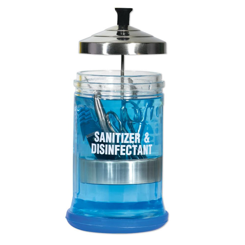 DL Pro Glass Disinfectant Jar 21oz by Beauty Supply 123 Outlet