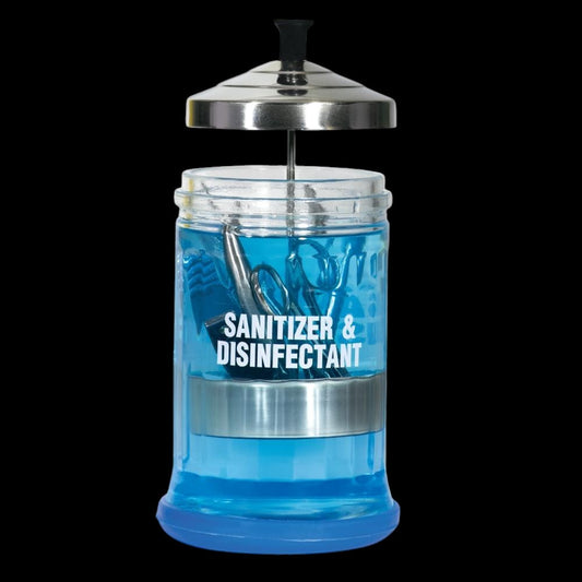 DL Pro Glass Disinfectant Jar 21oz by Beauty Supply 123 Outlet