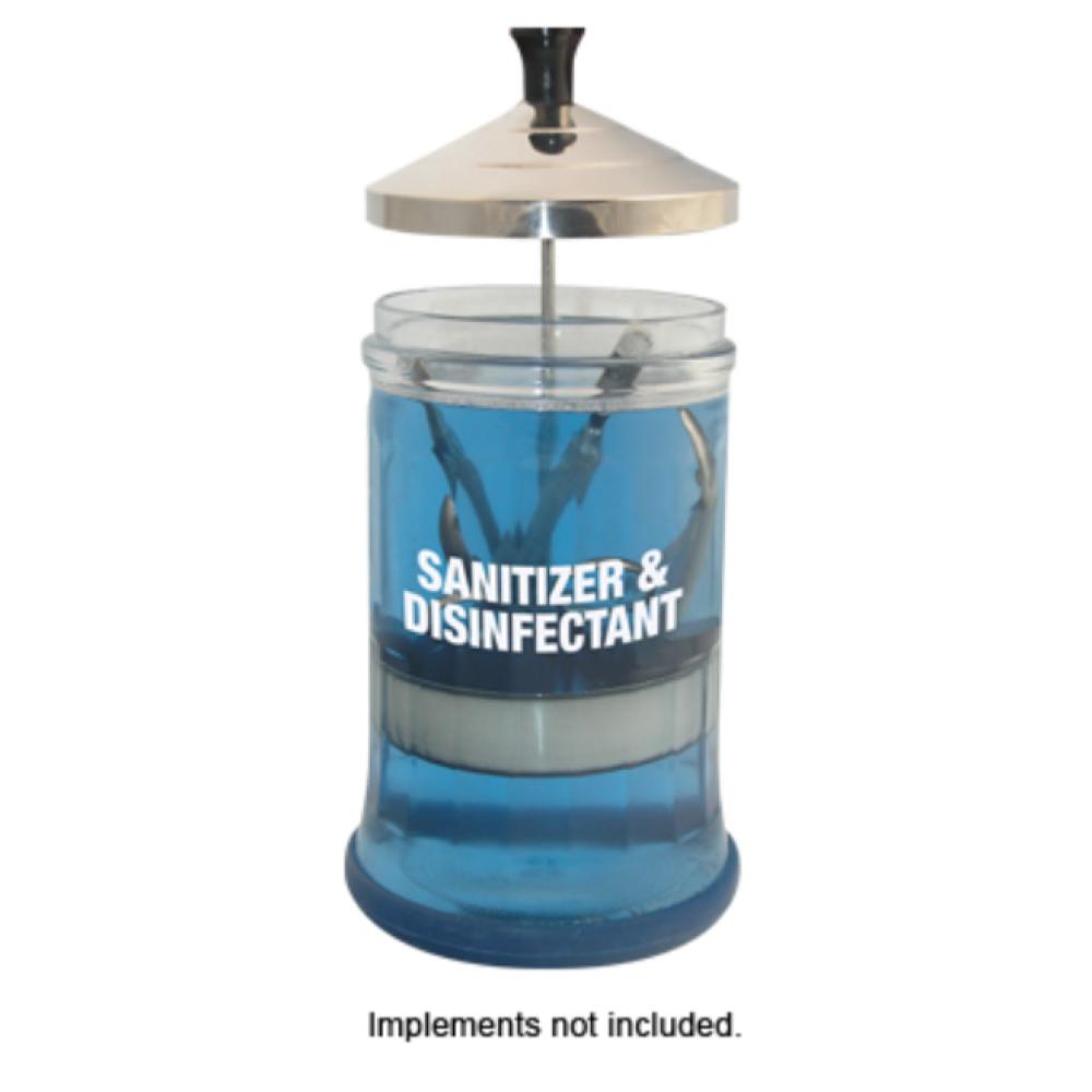 DL Pro Glass Disinfectant Jar 21oz by Beauty Supply 123 Outlet