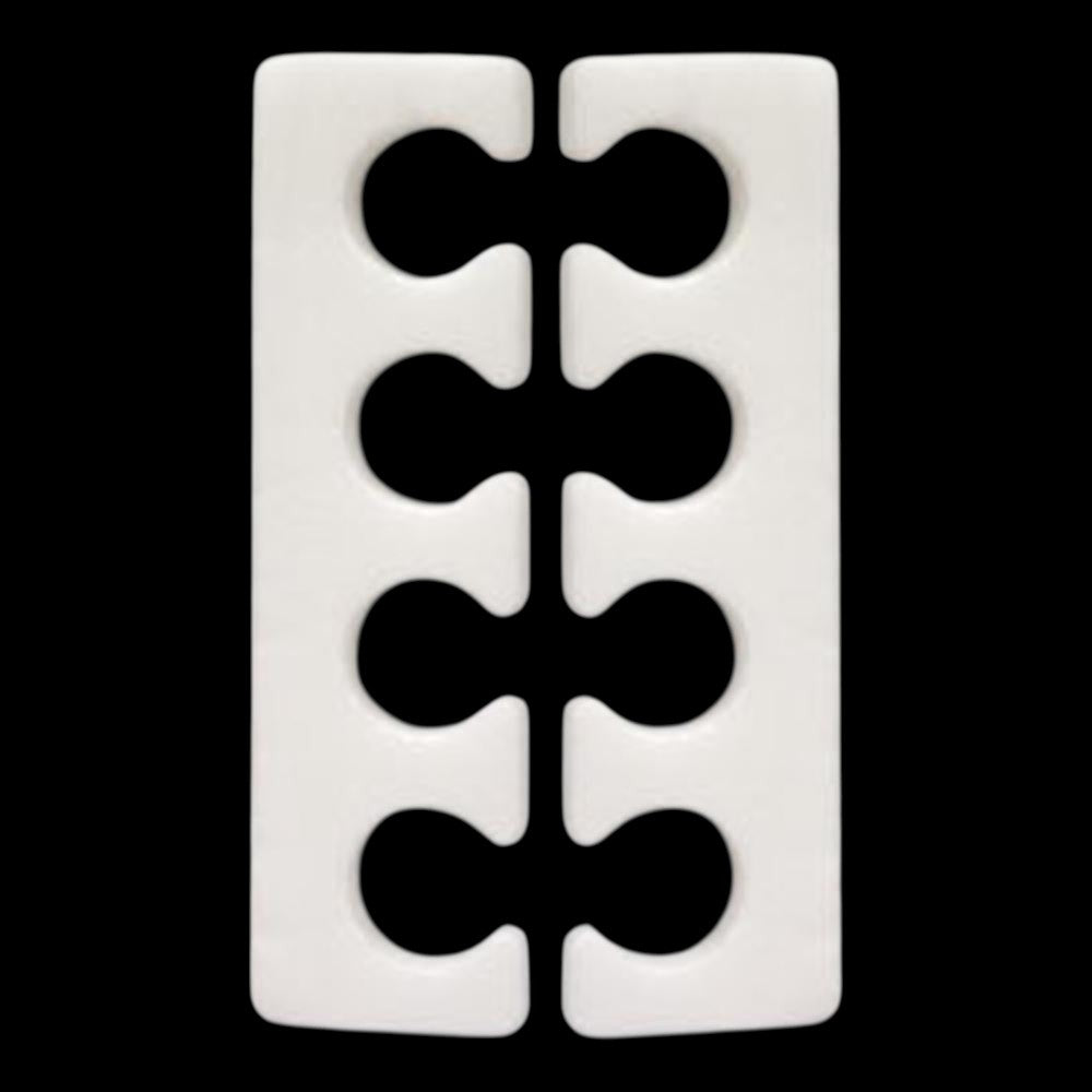 DL Professional Toe Separators - White by Beauty Supply 123 Outlet