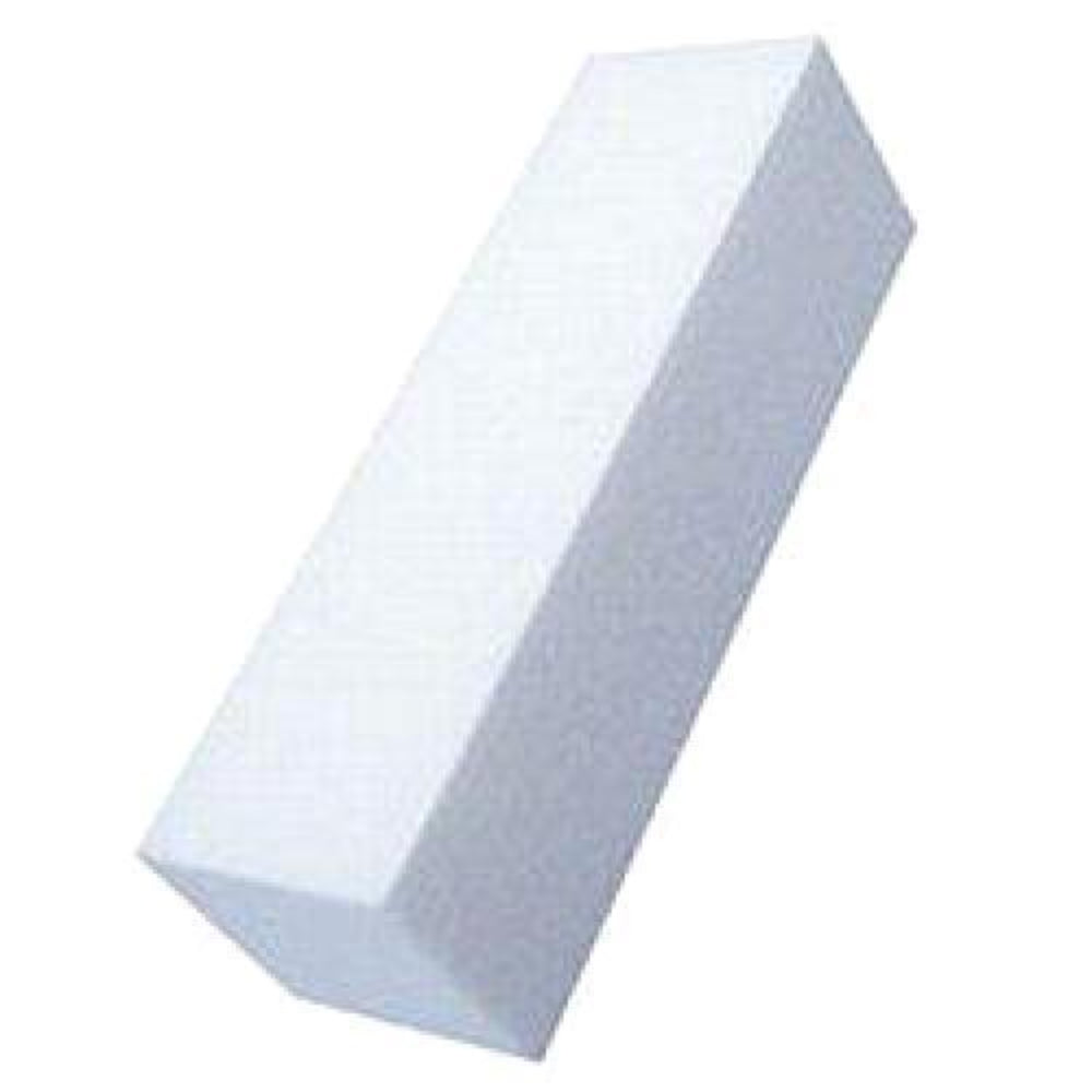 DL Professional White Buffing Block by Beauty Supply 123 Outlet