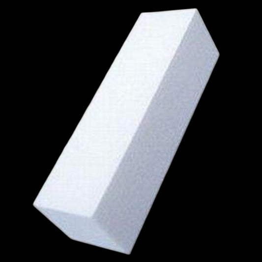 DL Professional White Buffing Block by Beauty Supply 123 Outlet