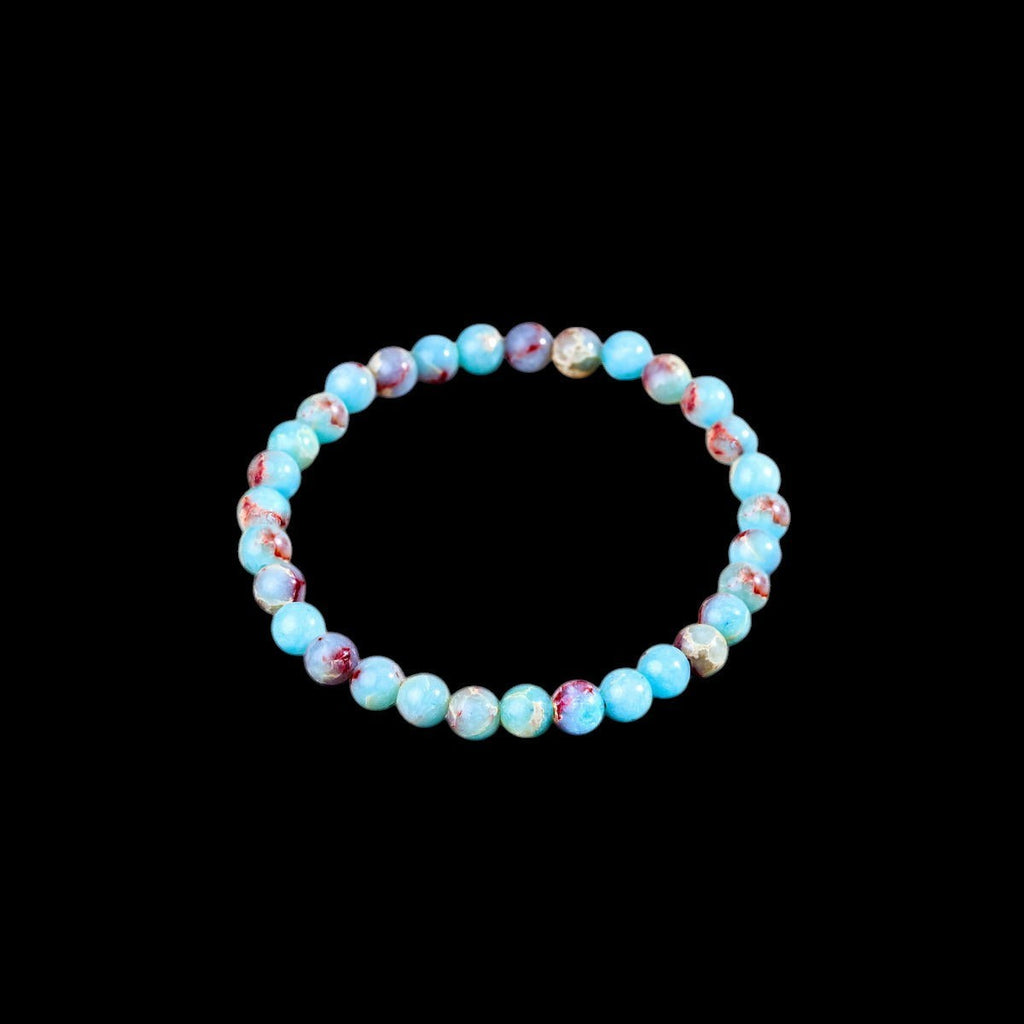 Empath’s Shield – Aqua Terra Jasper Bracelet | 6mm by Conscious Items