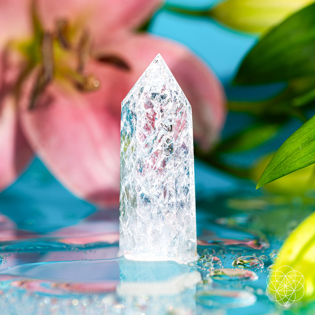 Limitless Manifestation - Ice Quartz Point by Conscious Items