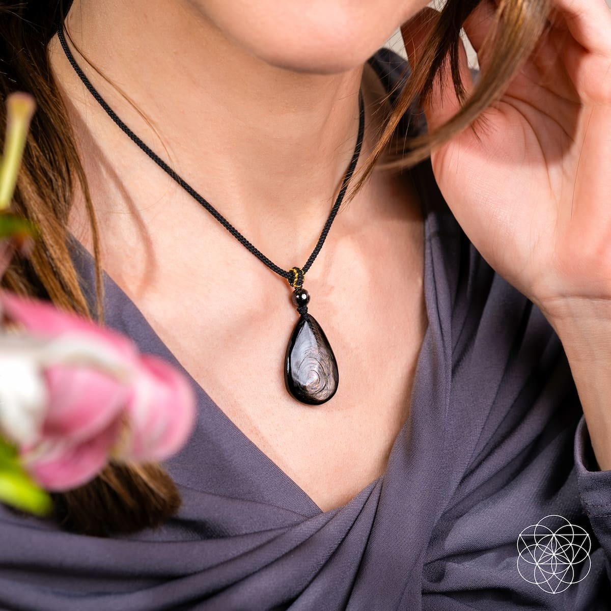 The Hypersthene Millionaire Manifestation Pendant by Conscious Items