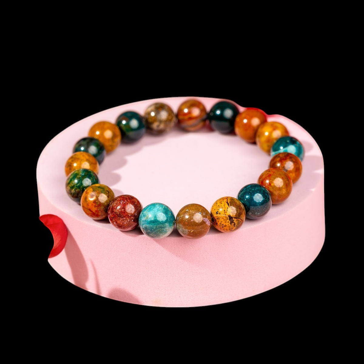 Quiet My Mind – Ocean Jasper Bracelet by Conscious Items