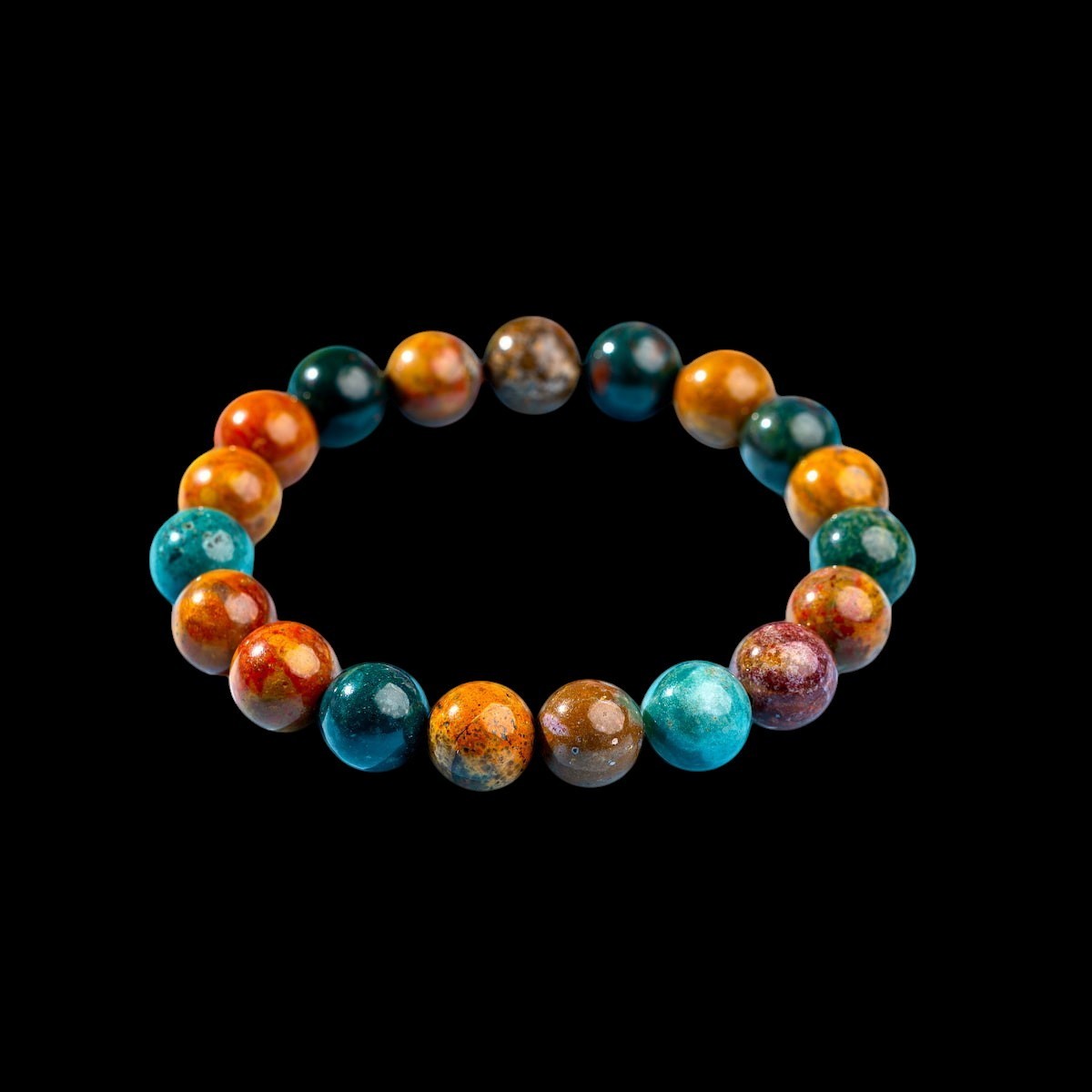 Quiet My Mind – Ocean Jasper Bracelet by Conscious Items