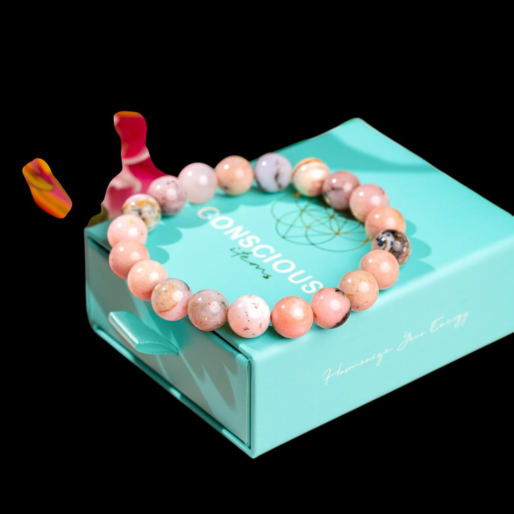 Repair My Heart - The Peruvian Pink Opal Bracelet by Conscious Items