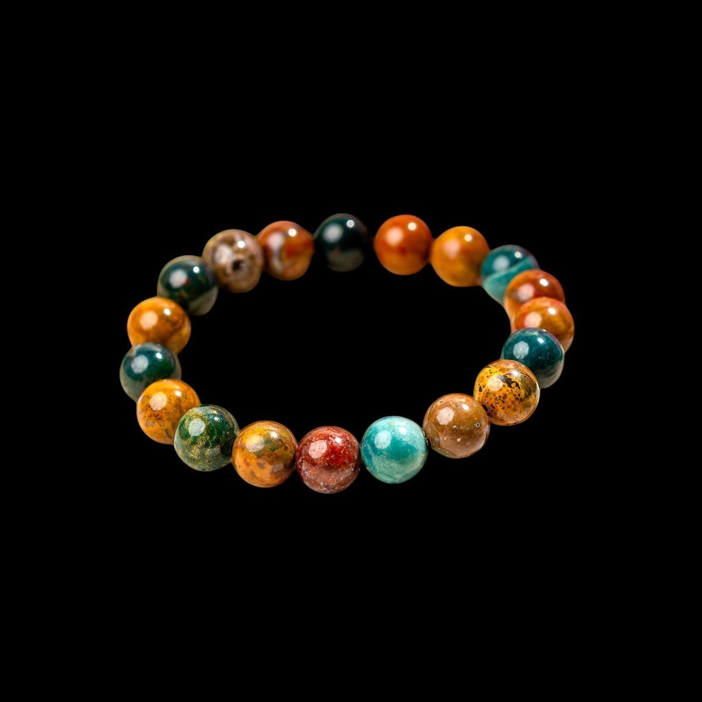 Quiet My Mind – Ocean Jasper Bracelet by Conscious Items