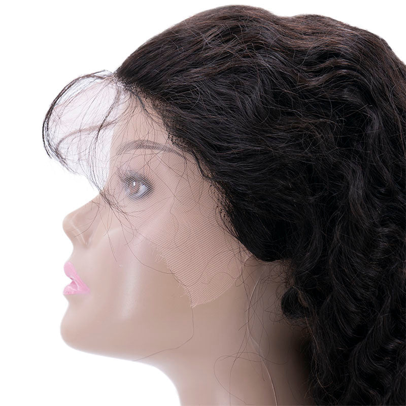 Deep Wave 13x4 HD Lace Front Human Hair Wig by Private Label