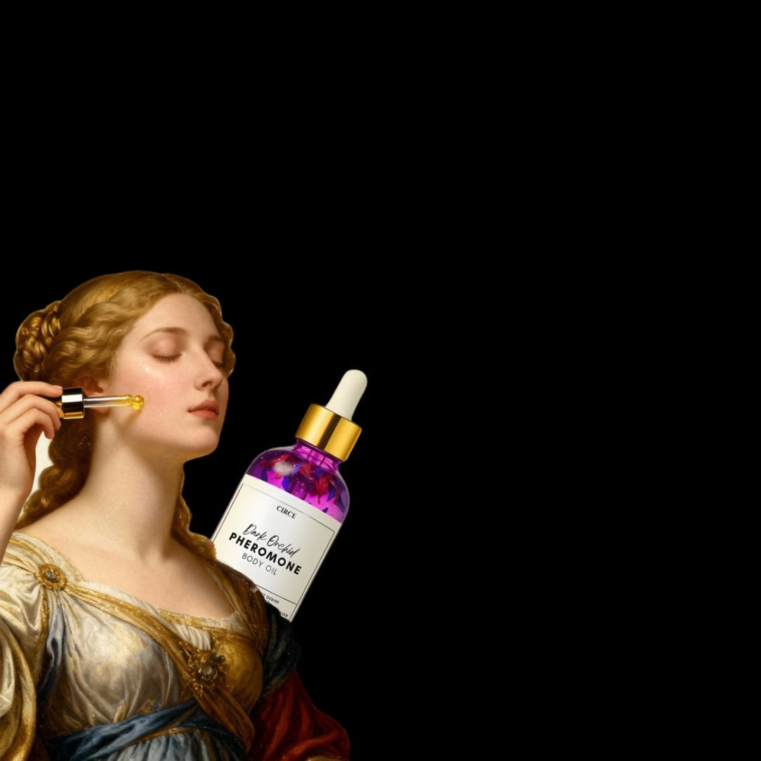 Dark Orchid Pheromone Body Oil – Orchid, Jasmine & Amber Ritual Oil by Circe Boutique