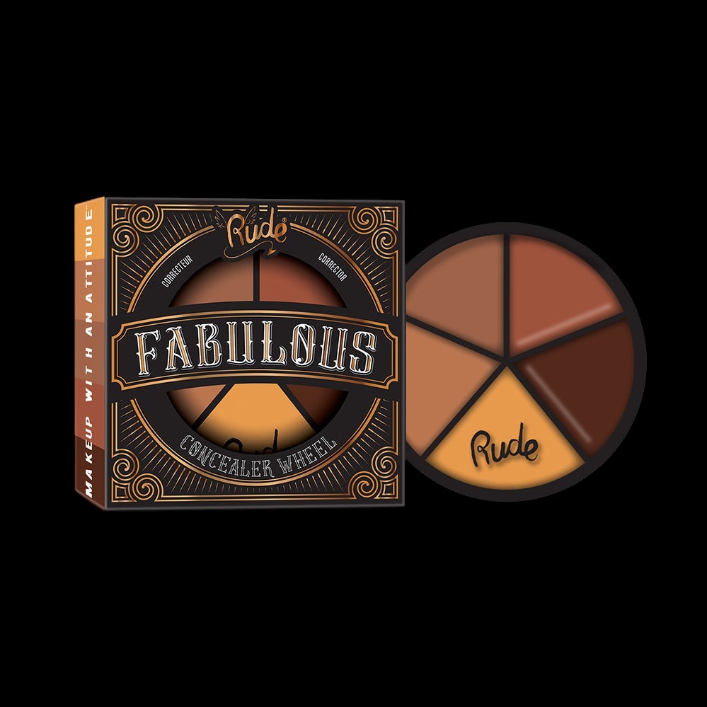 RUDE Fabulous Concealer Wheel - Dark by VYSN