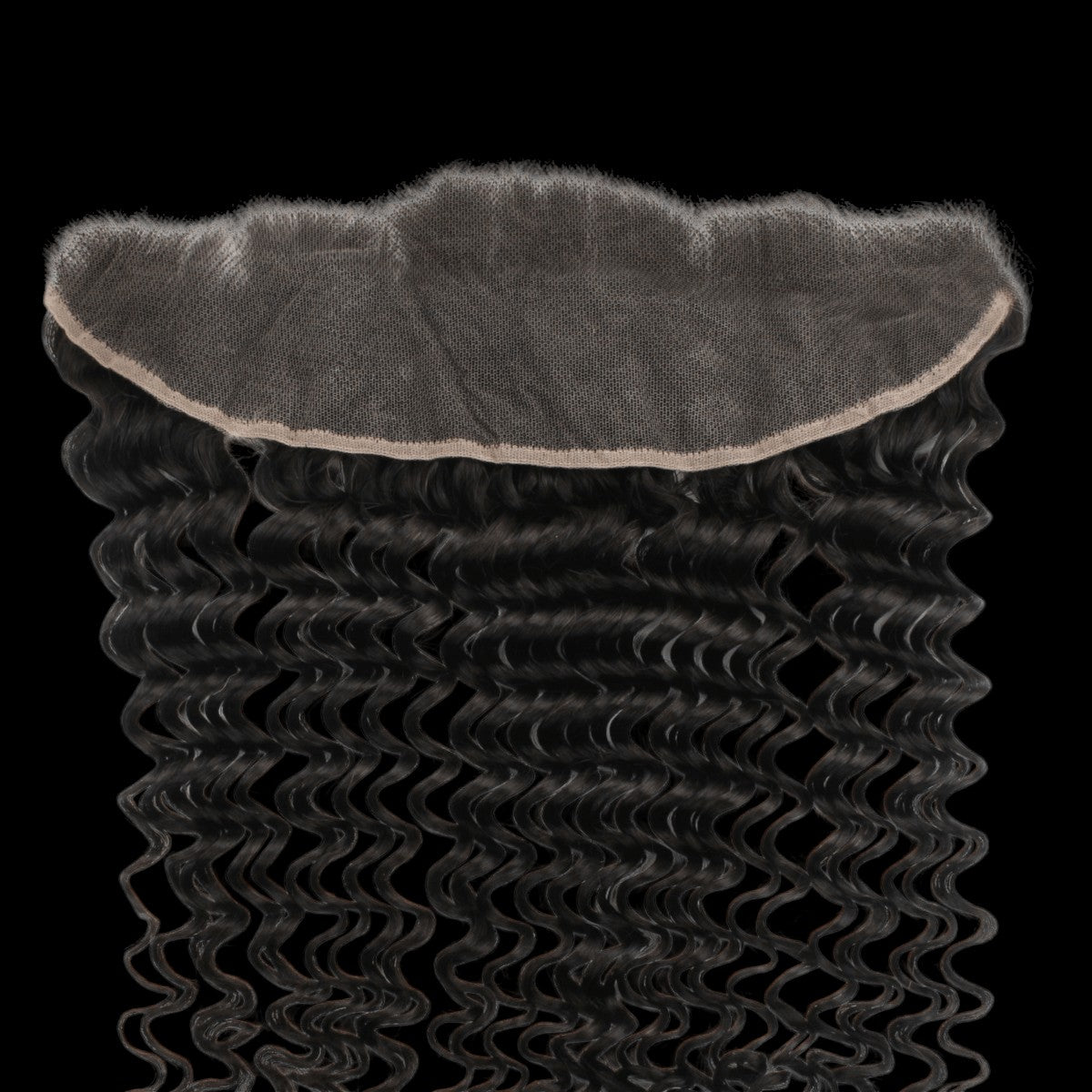 Deep Wave 13x4 HD Lace Human Hair Frontal by Private Label