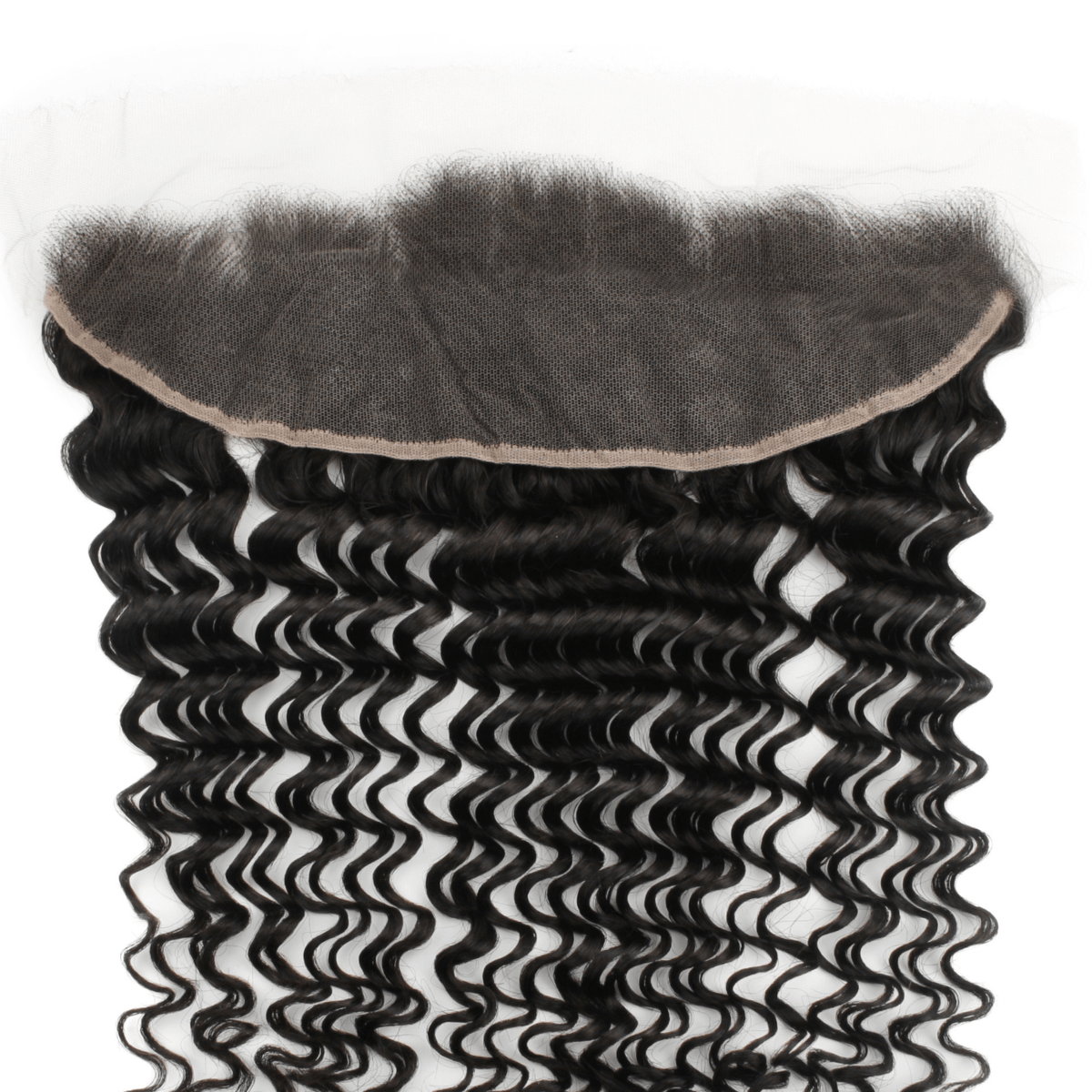 Deep Wave 13x4 HD Lace Human Hair Frontal by Private Label
