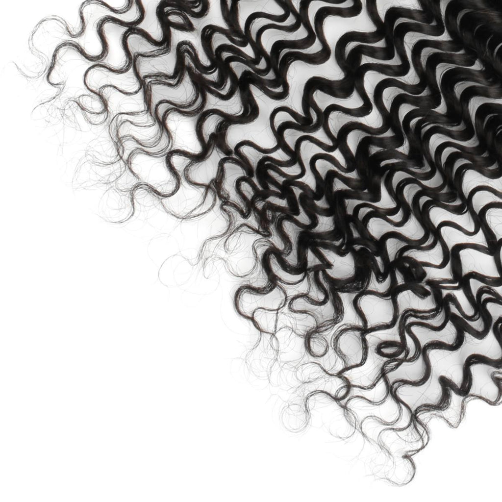 Deep Wave 13x4 HD Lace Human Hair Frontal by Private Label