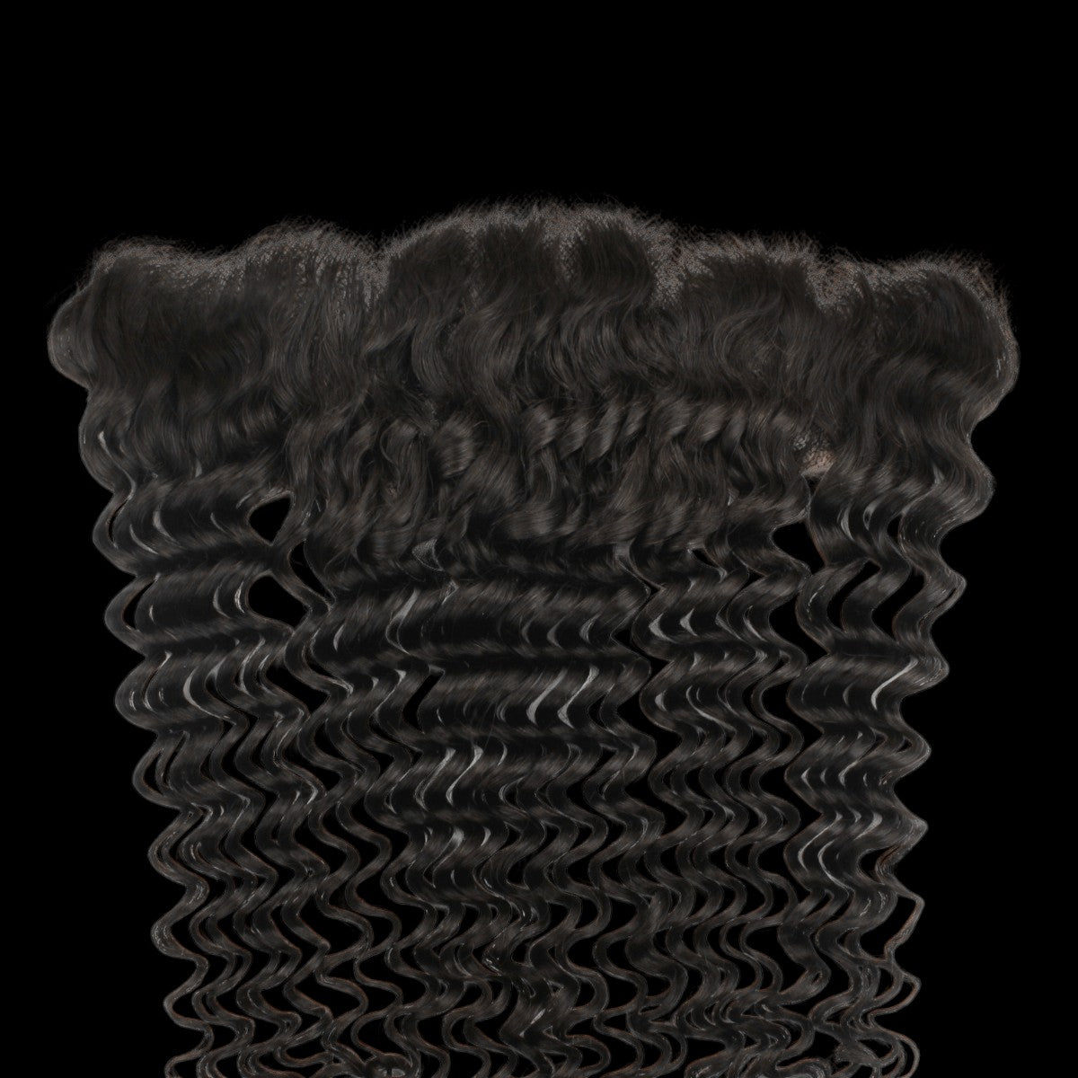 Deep Wave 13x4 HD Lace Human Hair Frontal by Private Label