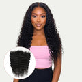 Deep Wave 13x6 HD Lace Human Hair Frontal by Private Label