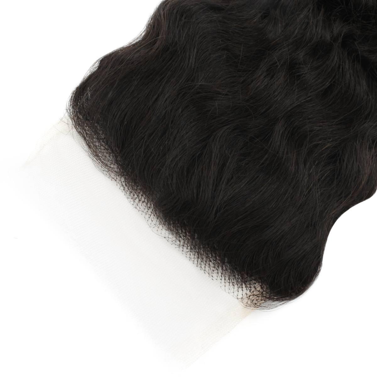 Deep Wave 4x4 HD Lace Human Hair Closure by Private Label