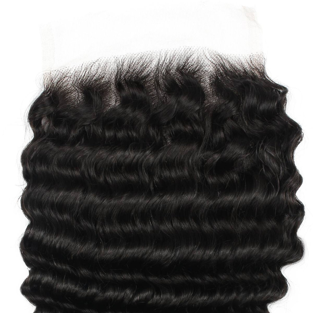 Deep Wave 6x6 HD Lace Human Hair Closure by Private Label